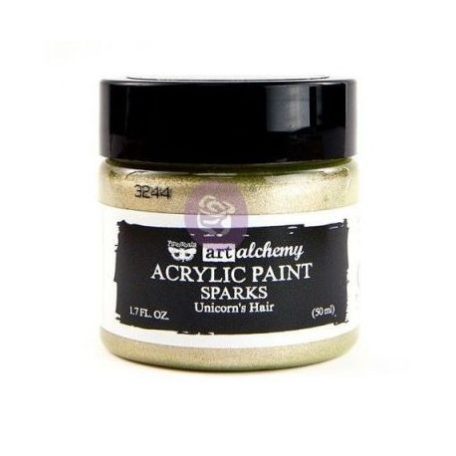 Akril festékek 50 ml, Finnabair - Art Alchemy Acrylic Paint  / Unicorn's Hair - Sparks (1 db)