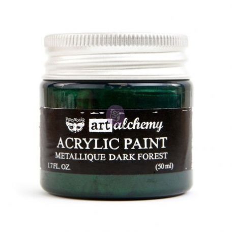 Akril festékek 50 ml, Finnabair - Art Alchemy Acrylic Paint  / Dark Forest - Metallique (1 db)