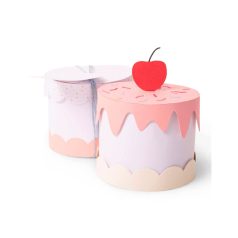   Vágósablon A4! 664400, Sizzix Thinlits Plus Die / Cake Box  (1 csomag)