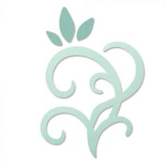   SIZZIX Vágósablon 664403 - Leaves & Swirls - Bigz Die (1 db)