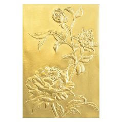   Domborító mappa 664189, Sizzix 3-D Textured Impressions Embossing Folder / Roses - Tim Holtz  (1 csomag)