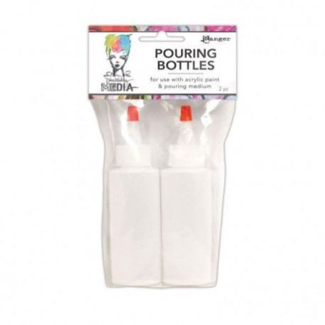 Tubus , Dina Wakley Media / Pouring bottles set x2 -  (1 csomag)