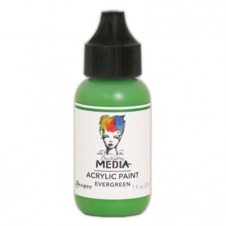 Akrilfesték , Dina Wakley Media / Evergreen - Heavy body acrylic paint (1 csomag)