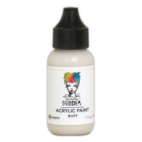 Akrilfesték , Dina Wakley Media / Buff - Heavy body acrylic paint (1 csomag)