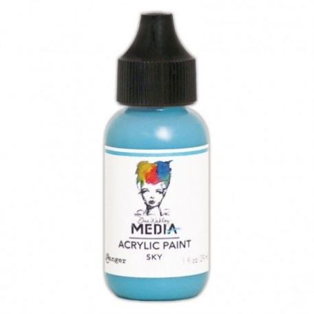 Akrilfesték , Dina Wakley Media / Sky - Heavy body acrylic paint (1 csomag)