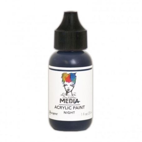 Akrilfesték , Dina Wakley Media / Night - Heavy body acrylic paint (1 csomag)