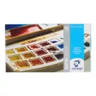 Talens Van Gogh akvarellfesték készlet - 24 db - Watercolour plastic case set (1 csomag)