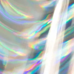   Hőre aktiváló fólia 12.5 cm * 5 m , GoPress and Foil  / Silver Iridescent Material Pattern - Heat Activated Foil (1 db)