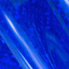  Hőre aktiváló fólia 12.5 cm * 5 m , GoPress and Foil  / Blue Iridescent Triangular Pattern - Heat Activated Foil (1 db)