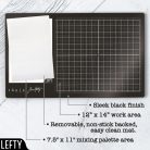 Tonic Studios Balkezes Üvegalátét Tim Holtz Glass Media Mat Left Handed (1 db)