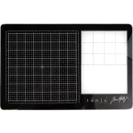   Üveg vágóalátét , Media Mat / Tim Holtz travel glass -  (1 db)