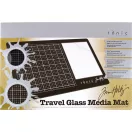 Üveg vágóalátét , Media Mat / Tim Holtz travel glass -  (1 db)