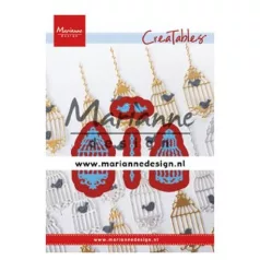   Vágósablon LR0640, Marianne Design Creatable / Birdcage (set) -  (1 csomag)