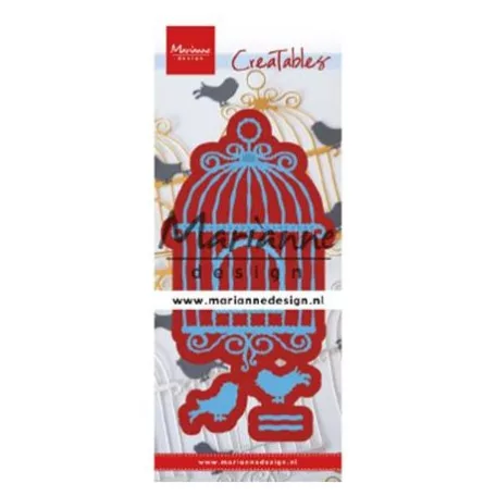 Vágósablon LR0639, Marianne Design Creatable / Birdcage (L) -  (1 csomag)