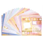 Papírkészlet 12", Craft Smith Paper Pad / Ethereal Gradients -  (48 lap)
