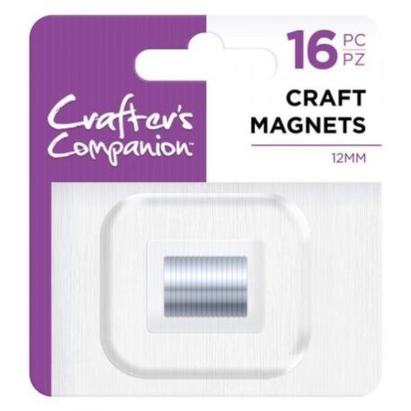 Mágnes 12mm*1mm , Craft Magnets  -  (16 db)