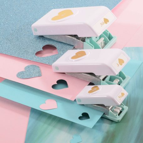 WRMK - Mintalyukasztó - szívek - Hearts - Layered punch  (3 db)