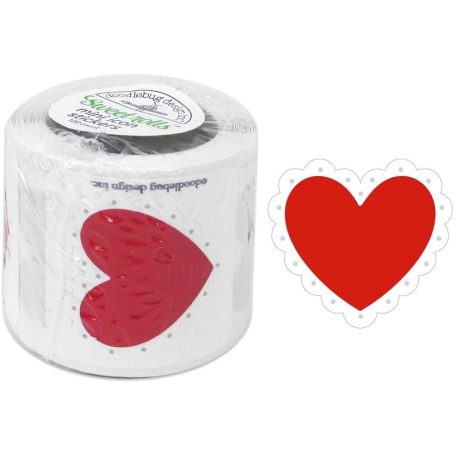 Mini matrica - 100 db , Doodlebug Design Love Notes / Sweetheart - Sweet Rolls Mini Icons Stickers (1 csomag)