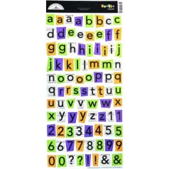   Matrica , Doodlebug Design Stickers  / Hauntingly Halloween -  (1 ív)