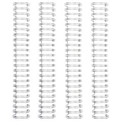   We R Makers Fém albumspirál 0.625" - 1,58 cm Ezüst / Silver - Cinch Binding wires (4 db)
