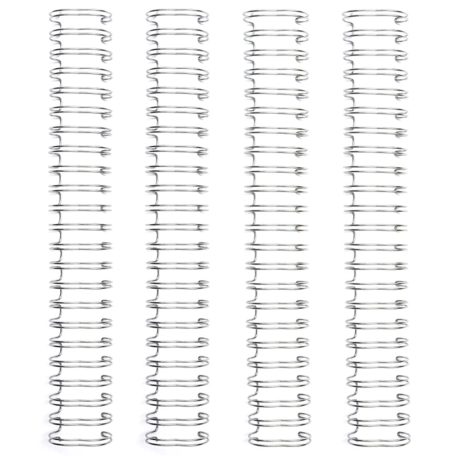 We R Makers Fém albumspirál 0.625" - 1,58 cm Ezüst / Silver - Cinch Binding wires (4 db)