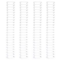   We R Makers Fém albumspirál 0.625" - 1,58 cm Fehér / White - Cinch Binding wires (4 db)