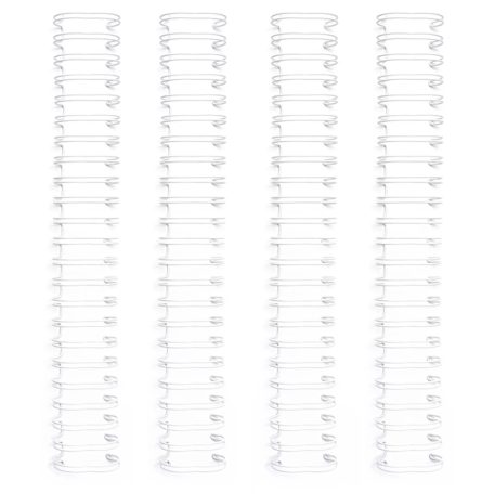 We R Makers Fém albumspirál 0.625" - 1,58 cm Fehér / White - Cinch Binding wires (4 db)