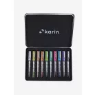 Karin DecoBrush metálszínű Ecsetfilc készlet Metallic (10 db)