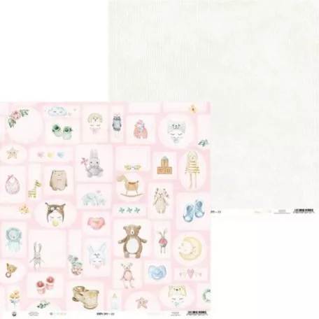 Scrapbook papír 12x12, Piatek13 Paper / Paper Baby Joy 03 -  (1 lap)