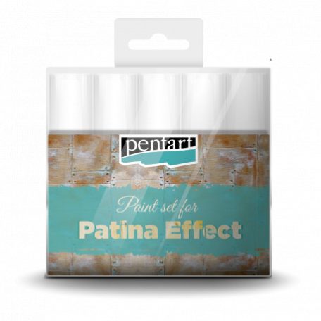 Patina hatás festék szett 5*20ml, Patina Effect /  -  (1 csomag)