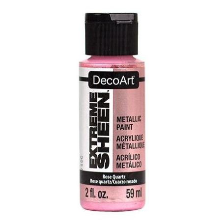 Akril festék - metál 59ml, Rose Quartz / DecoArt Extreme Sheen® -  (1 db)