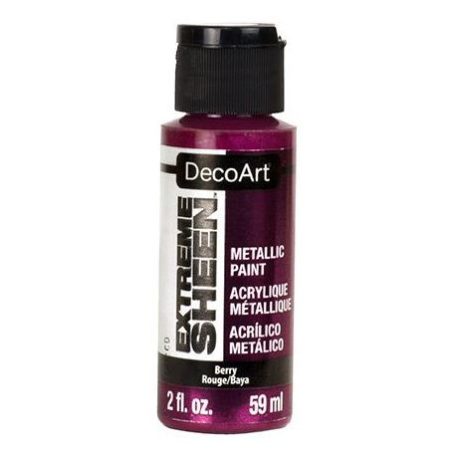 Akril festék - metál 59ml, Berry / DecoArt Extreme Sheen® -  (1 db)