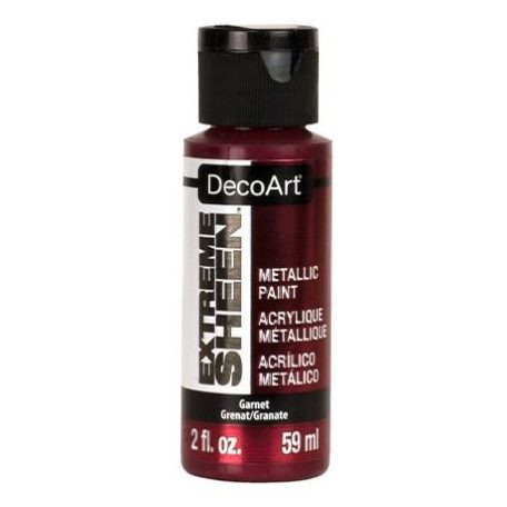 Akril festék - metál 59ml, Garnet / DecoArt Extreme Sheen® -  (1 db)
