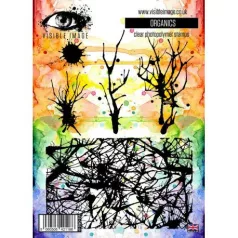   Szilikonbélyegző , Visible Image Stamp Set / Organics (1 csomag)