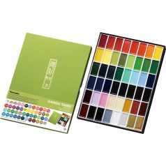   Kuretake Gansai Tambi Set / 48 Colours - akvarell festék készlet (1 csomag)