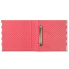 Album 6x8", Sn@p! / Designer Binder - Red Stripe (1 csomag)