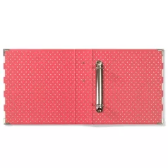   Album 6x8", Sn@p! / Designer Binder - Red Stripe (1 csomag)