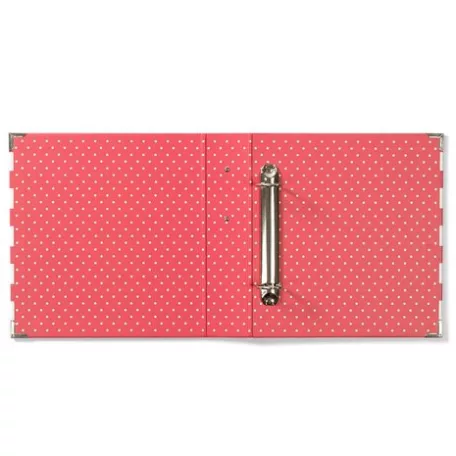 Album 6x8", Sn@p! / Designer Binder - Red Stripe (1 csomag)