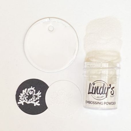 Domborítópor , Lindy's Stamp Gang Embossing Powder / Wowzers White -  (1 db)