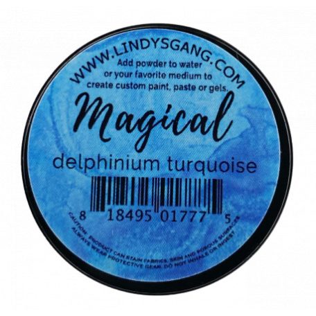Magical Porfesték , Lindy's Stamp Gang Magical / Delphinium Turquoise -  (1 db)