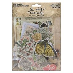   Díszítőelem , Field Notes Ephemera Pack / Tim Holtz Idea-ology - 134 db (1 csomag)