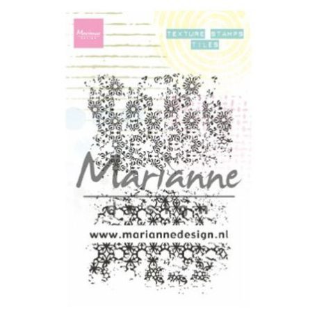 Szilikonbélyegző MM1629, Marianne Design Clear Stamp / Texture Stamps - Tiles -  (1 db)