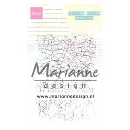 Szilikonbélyegző MM1628, Marianne Design Clear Stamp / Texture stamps - Crackles -  (1 db)