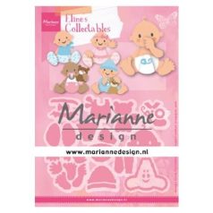   Vágósablon COL1479, Marianne Design Collectable / Eline's Babies -  (1 csomag)