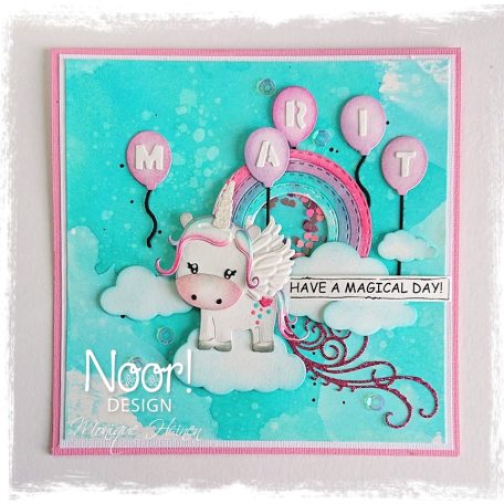 Joy!Crafts Vágósablon - Unicorn Lily - Egyszarvú - Dies (1 csomag)