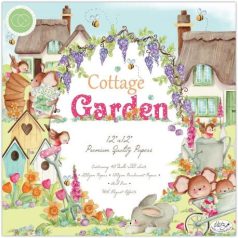   Papírkészlet 12", Craft Consortium Cottage Garden / Paper Pad  -  (1 csomag)