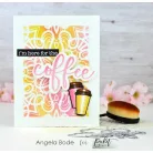 Vágósablon , Picket Fence Studios Dies / Coffee (1 csomag)