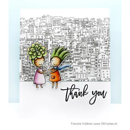 Picket Fence Studios Vágósablon + bélyegző I am a Hugger Clear Stamps + Die Set (1 csomag)