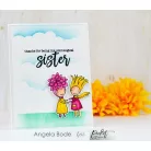 Picket Fence Studios Vágósablon + bélyegző I am a Hugger Clear Stamps + Die Set (1 csomag)