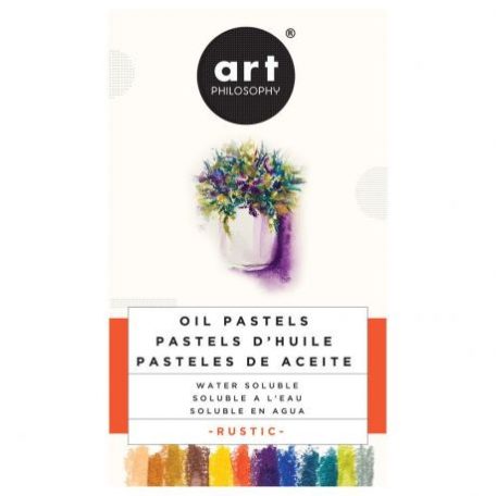 Olajpasztell kréta , Prima Art Philosophy / Pastels Rustic - Water-Soluble Oil (12 szín)
